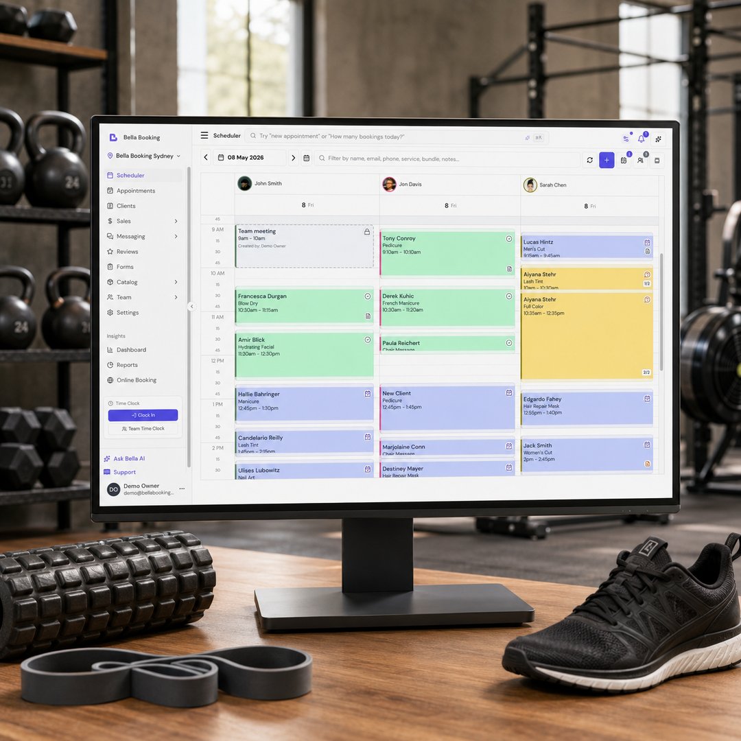 Personal Trainer Software Australia | Bella Booking
