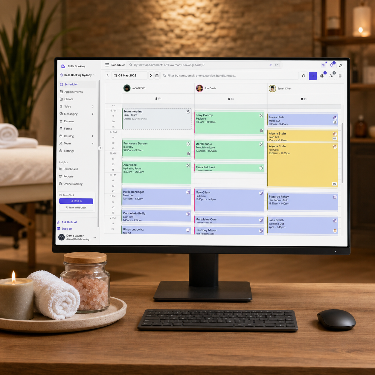 Spa & Wellness booking software
